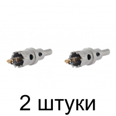 Коронка по металлу твердоспл. DENZEL 25мм -2шт