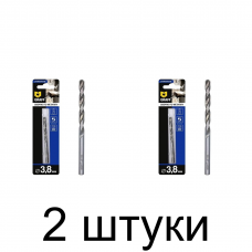 Сверло по металлу GRAFF 3,8мм - 2 шт