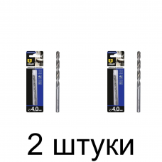 Сверло по металлу GRAFF 4,0мм - 2 шт