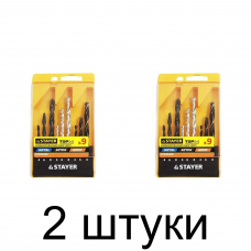 Набор сверл комб. STAYER 29720-H9 9пр. - 2 шт