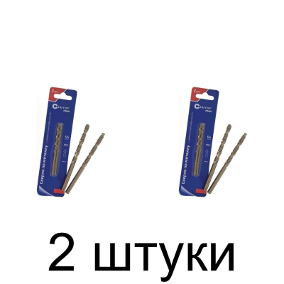 Сверло по нерж.стали CUTOP Profi HSS-Co 1.0мм 2шт. - 2 шт