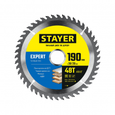 Диск пильный STAYER Expert 190мм 48зуб. Диск пильный STAYER Expert 190мм 48зуб.