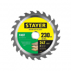 Диск пильный STAYER Fast 230мм 24зуб. Диск пильный STAYER Fast 230мм 24зуб.