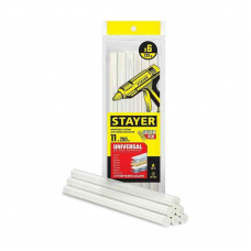Стержни клеевые STAYER 2-06821-T-S06 11х200мм бесцв. 6шт/уп. Стержни клеевые STAYER 2-06821-T-S06 11х200мм бесцв. 6шт/уп.