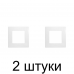 Рамка Legrand ETIKA 672501 1мест. белый -2шт Рамка Legrand ETIKA 672501 1мест. белый -2шт
