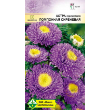 Семена астры Помпонная Сиреневая 0.3г Семена астры Помпонная Сиреневая 0.3г
