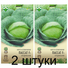 Семена. Капуста б/к Пассат F1 12шт (Эксперт) -2шт Семена. Капуста б/к Пассат F1 12шт (Эксперт) -2шт