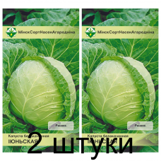Семена. Капуста б/к Июньская 0.5г -2шт