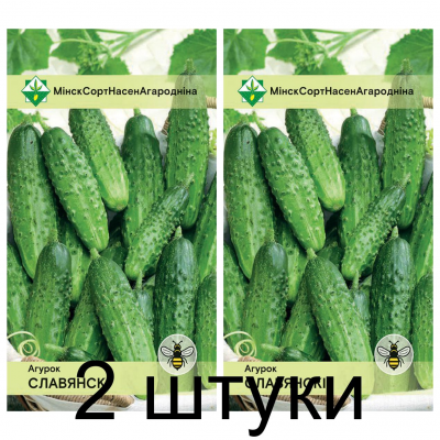 Семена. Огурец Славянский* 0.6г -2шт