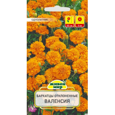 Семена Бархатцы откл. Валенсия (N.L.Chrestensen) 1 г, РБ Семена Бархатцы откл. Валенсия (N.L.Chrestensen) 1 г, РБ