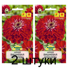 Семена Цинния Вишневая королева (W. Legutko) 1 г, РБ -2шт Семена Цинния Вишневая королева (W. Legutko) 1 г, РБ -2шт