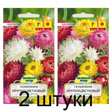 Семена Гелихризум Крупноцветковый смесь (W. Legutko) 0,5 г, РБ -2шт Семена Гелихризум Крупноцветковый смесь (W. Legutko) 0,5 г, РБ -2шт