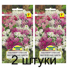 Семена Лобулярия (Алиссум) Магические цвета смесь сортов (W. Legutko) 0,3 г, РБ -2шт Семена Лобулярия (Алиссум) Магические цвета смесь сортов (W. Legutko) 0,3 г, РБ -2шт