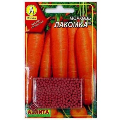 Морковь Лакомка, гранулы (Семена Аэлита)
