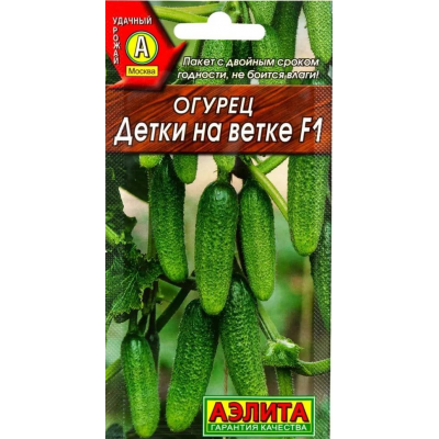 Огурец Детки на ветке F1 (Семена Аэлита)
