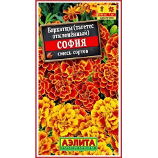Бархатцы отклоненные София, смесь (Семена Аэлита) Бархатцы отклоненные София, смесь (Семена Аэлита)
