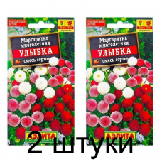 Маргаритка Улыбка, смесь (Семена Аэлита) - 2 штуки Маргаритка Улыбка, смесь (Семена Аэлита) - 2 штуки
