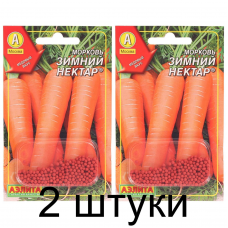 Морковь Зимний нектар, гранулы 300шт (Аэлита) -2шт Морковь Зимний нектар, гранулы 300шт (Аэлита) -2шт
